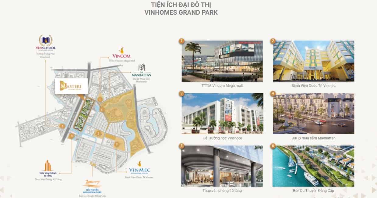 Masteri Centre Point 6 Tiện ích Masteri Centre Poin