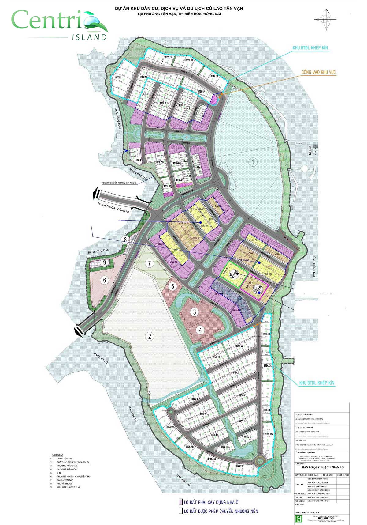 Mặt bằng dự án Đảo Kim Quy quy hoạch với quy mô diện tích khủng lên đến 48ha