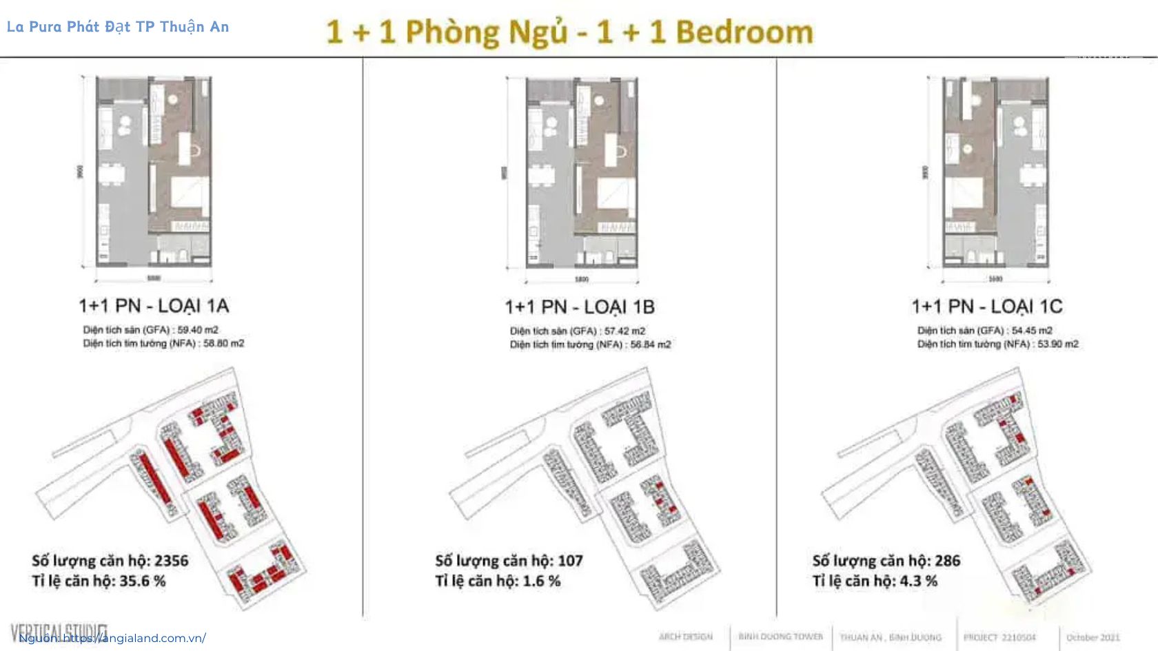 La Pura Thuận 15 Mặt bằng La Pura Thuận An