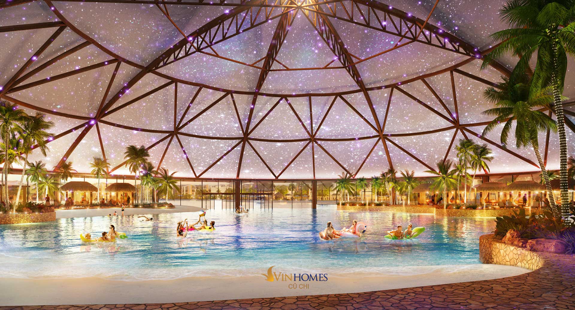 Vinhomes Củ Chi 8 Dự án Vinhomes Củ Chi sở hữu vị trí đắc địa ngay khu vực giữa hai huyện Củ Chi và Hóc Môn,