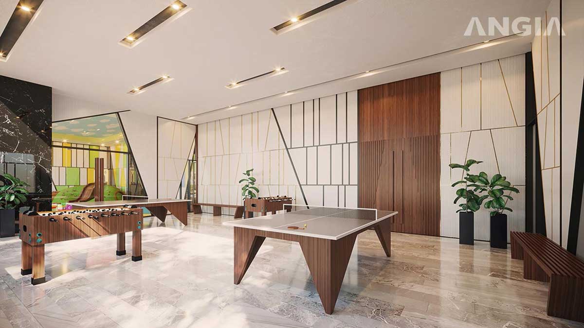 Tại The Gió Riverside Dĩ An, cư dân vừa được hòa mình trong không gian cảnh quan thiên nhiên xanh mát,