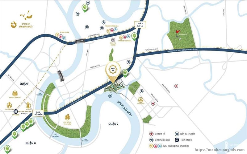 Dự án Water Bay 5 Vị trí Water Bay sở hữu tọa lạc vàng đắc địa ngay mặt tiền đường Mai Chí Thọ