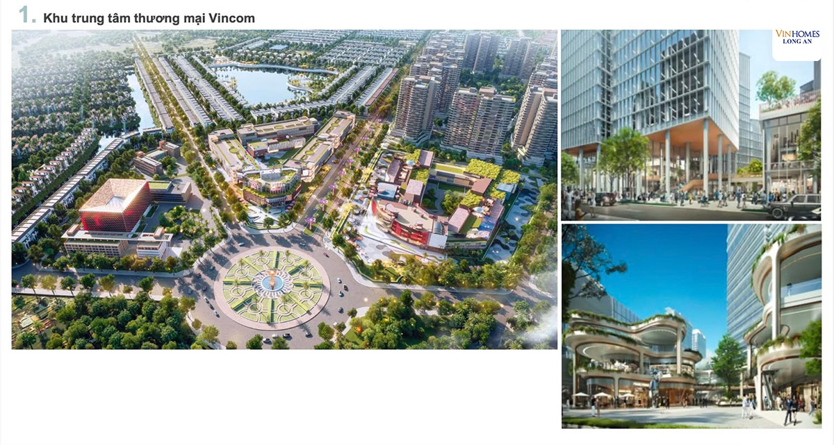 Phối cảnh trung tâm thương mại Vincom Mega Mall