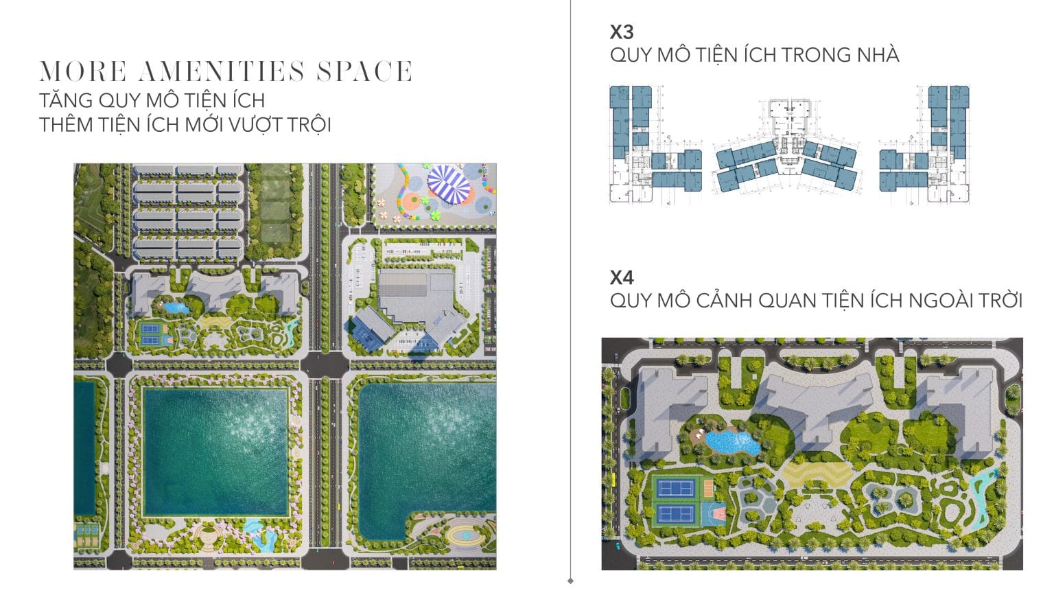 The Cosmopolitan được thừa hưởng tiện ích ngoại khu vượt trội của đại đô thị Vinhomes Global Gate