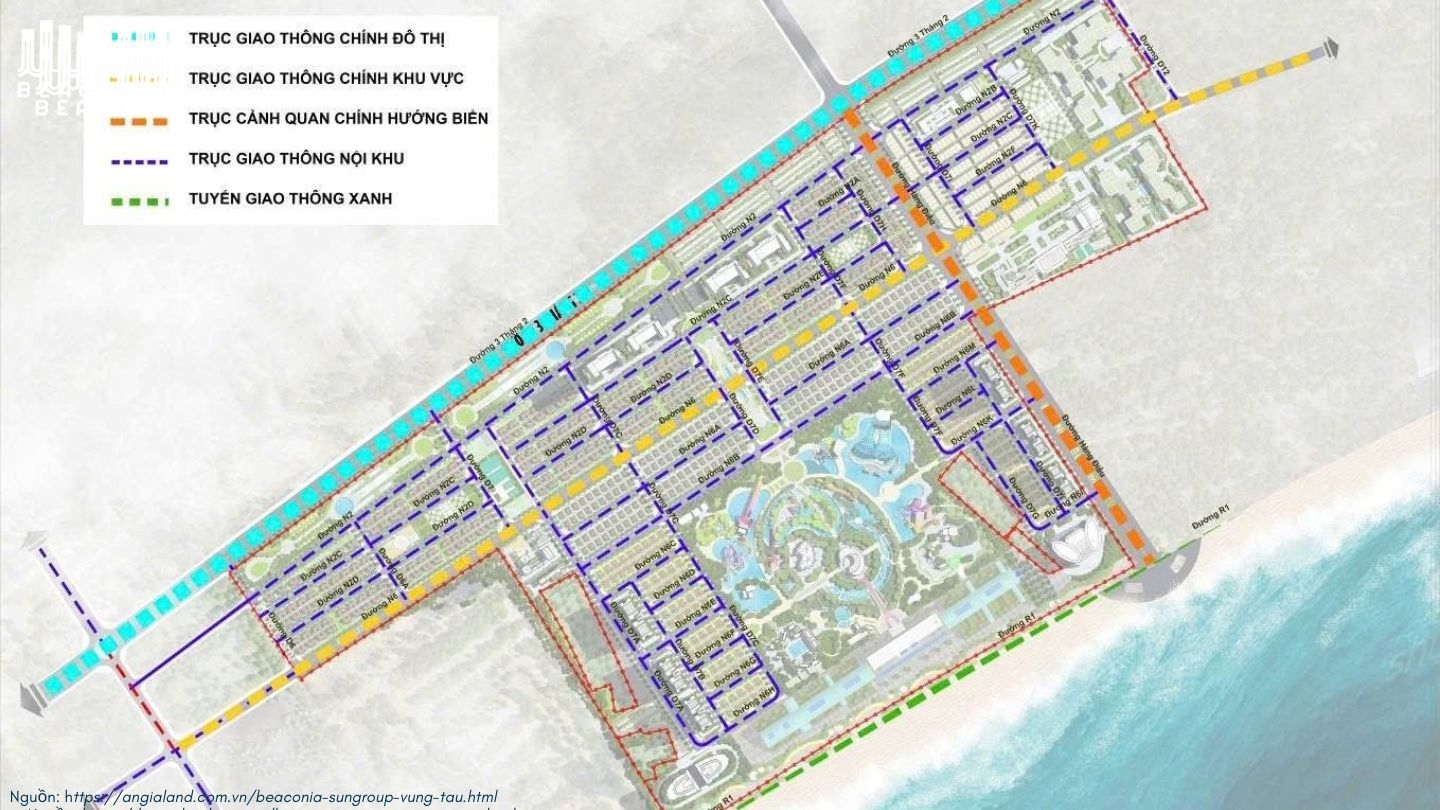 Mặt bằng Blanca City Vũng Tàu