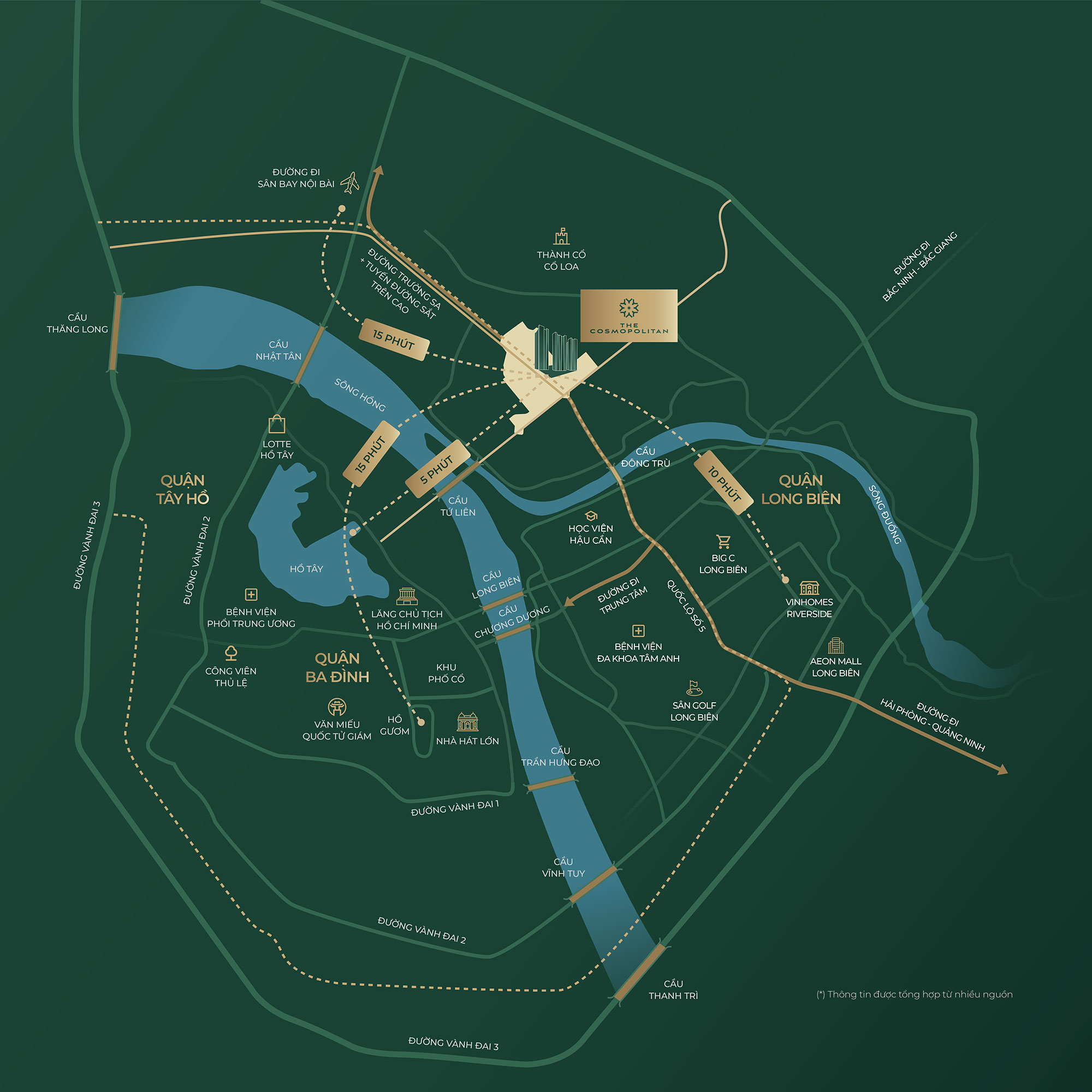 Vị trí dự án Imperia Global Gate Cổ Loa