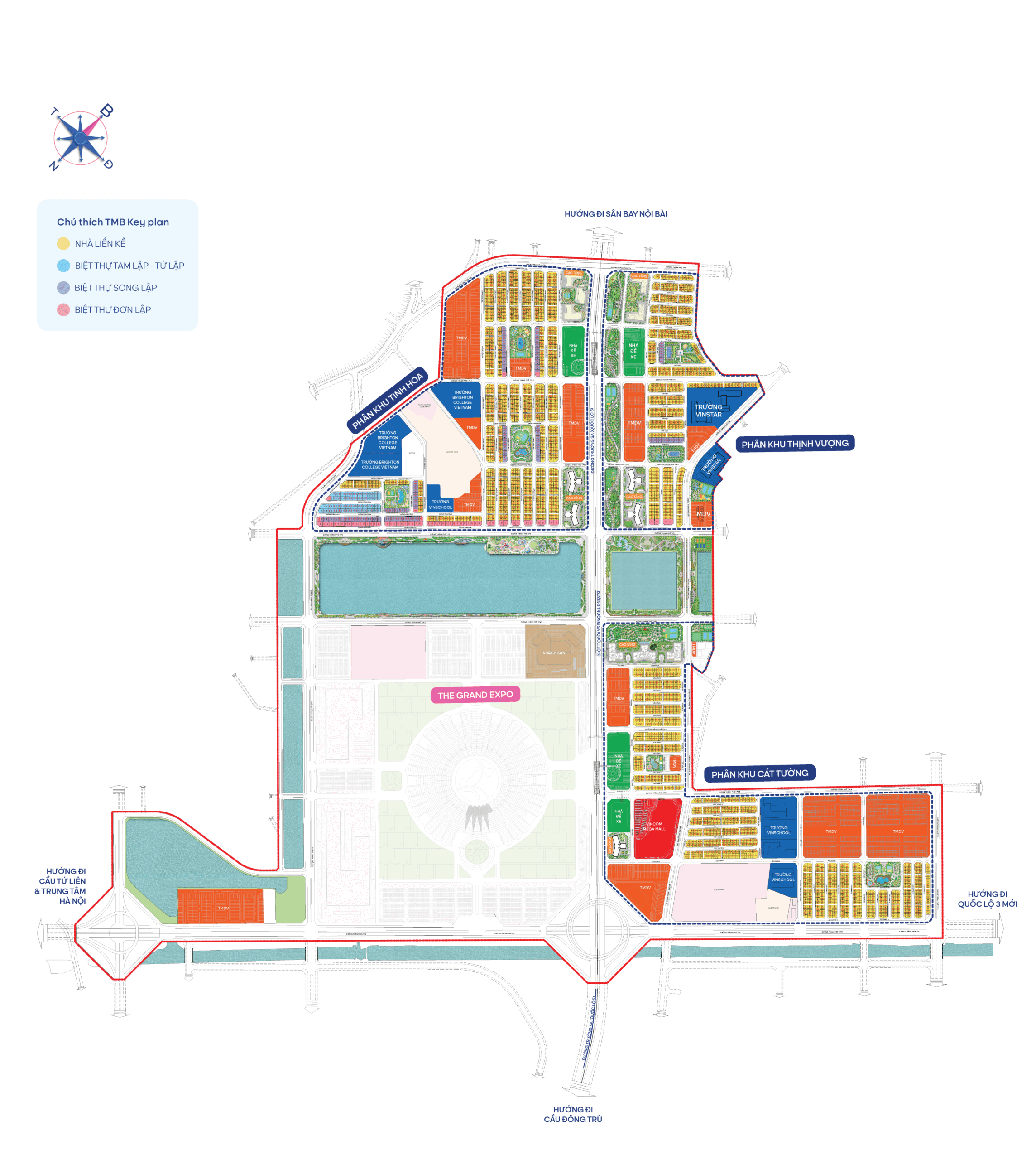 Mặt bằng Vinhomes Global Gate