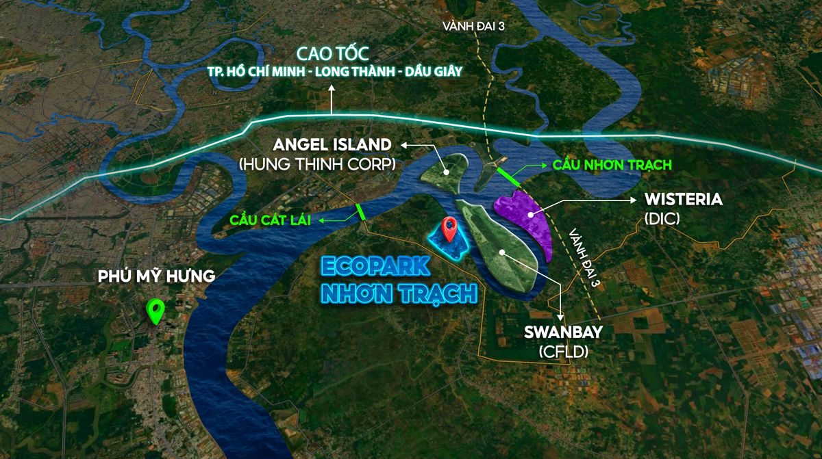 Vị trí dự án Paragon Đại Phước sở hữu giao thông thuận tiện