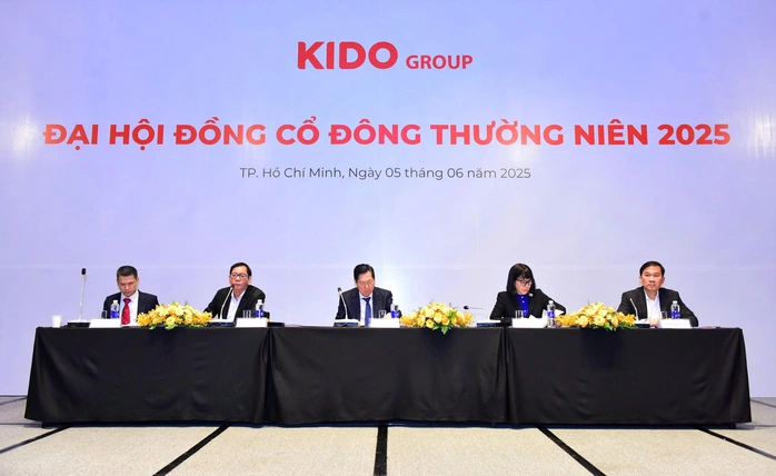 Đại hội đồng cổ đông thường niên năm 2025 của KIDO sáng 5-6