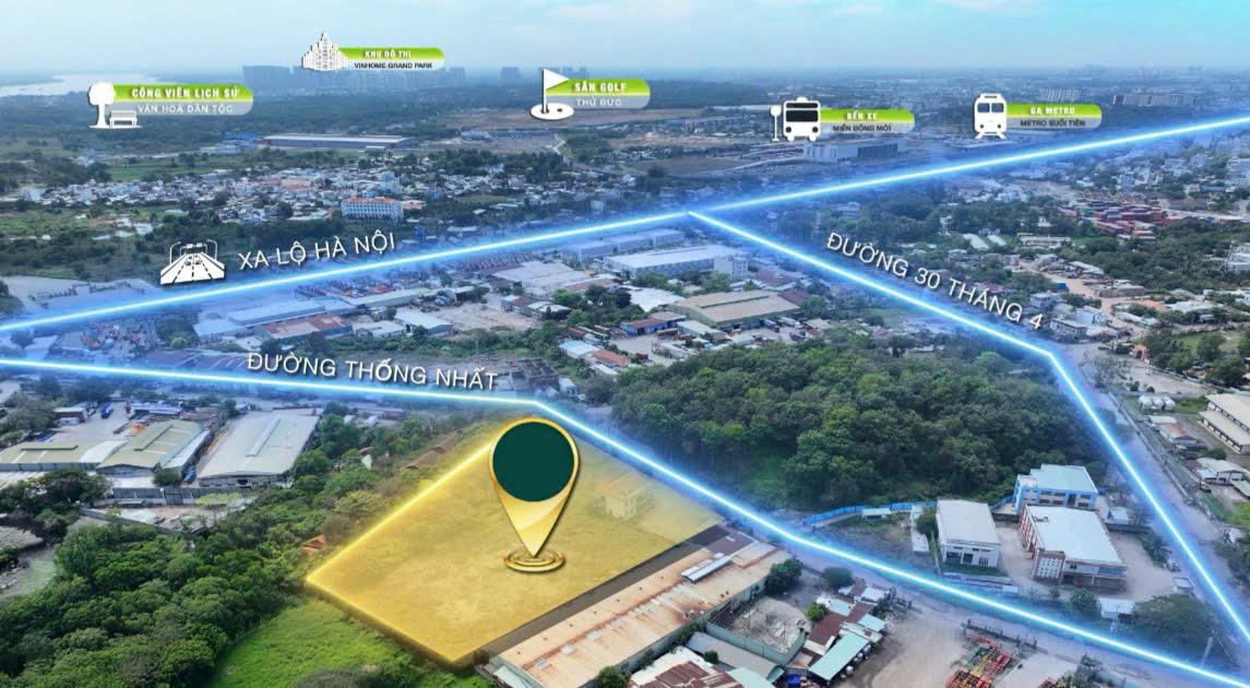 Art Stella 5 Vị trídự án ARt STELLA