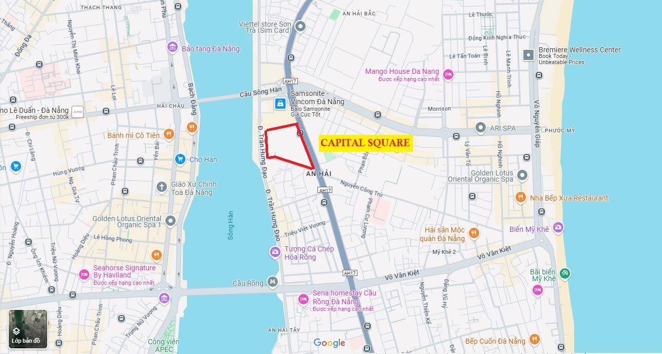 vị tri dự án capital square
