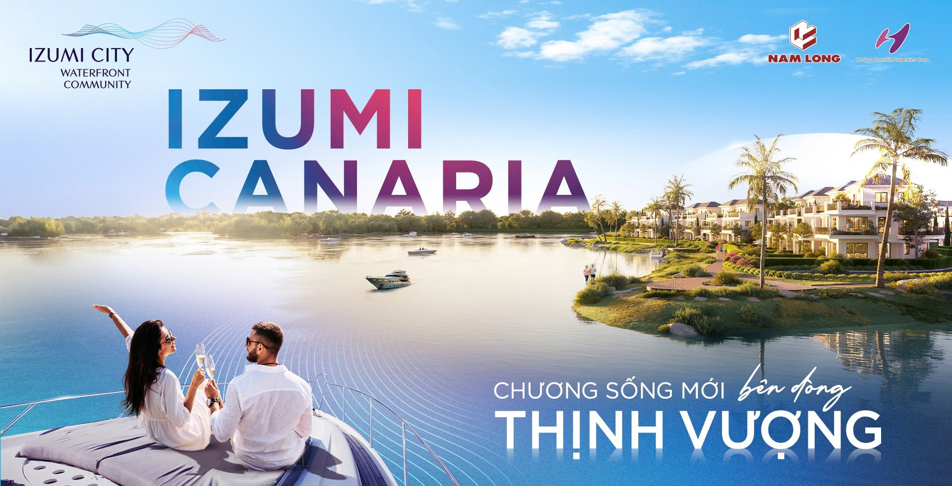 Canaria Izumi City 8 Biệt thự Canaria Izumi City khẳng định vị thế tâm điểm phồn vinh, là điểm đến hoàn hảo dành cho những chủ nhân xứng tầm.
