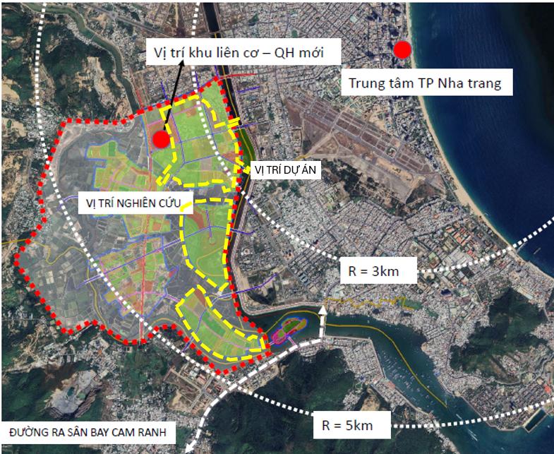 Vị trí Sun Porta Town độc chiếm địa thế đắc địa ngay xã Vĩnh Thái và phường Phước Long, thành phố Nha Trang, tỉnh Khánh Hòa