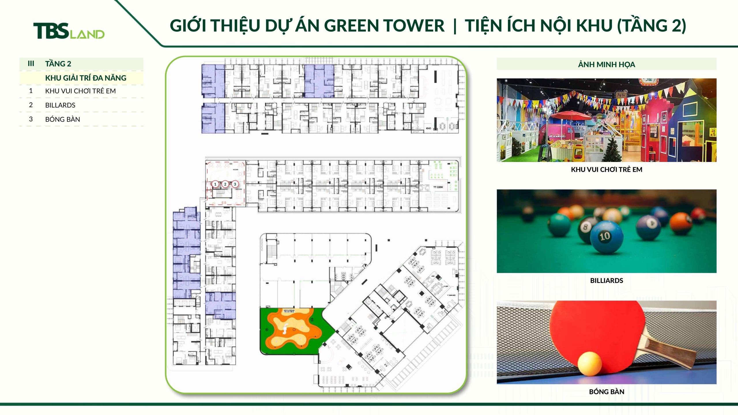 Tiện Ích Dự Án Green Tower – Chuẩn Sống Hiện Đại Đẳng Cấp