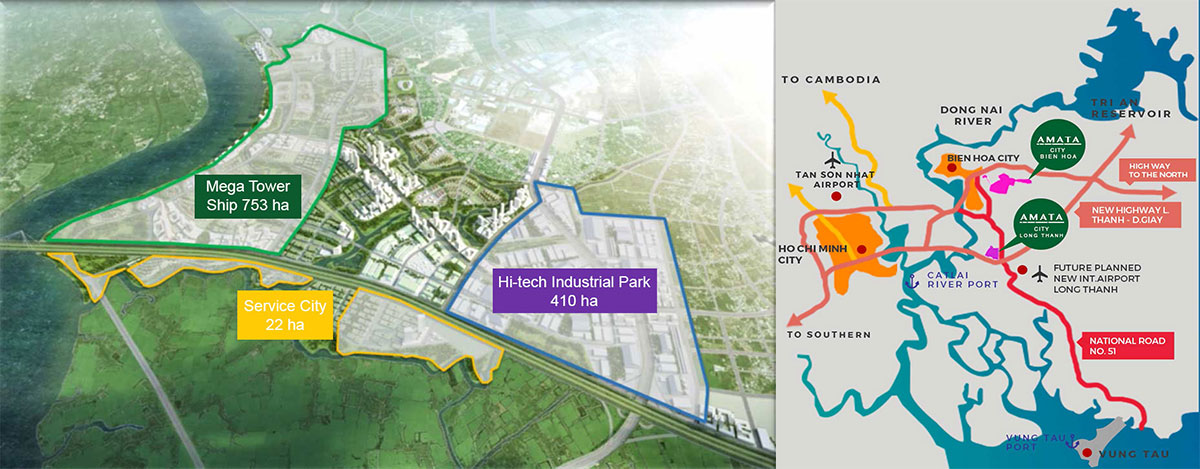 Dự án có vị trí tiềm năng