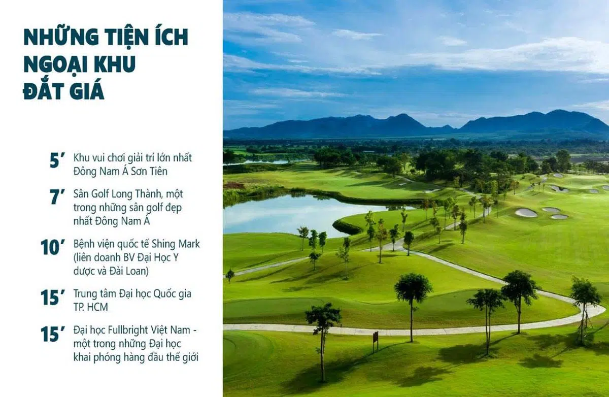 Hệ thống tiện ích ngoại khu đắt giá tại phân khu Phoenix