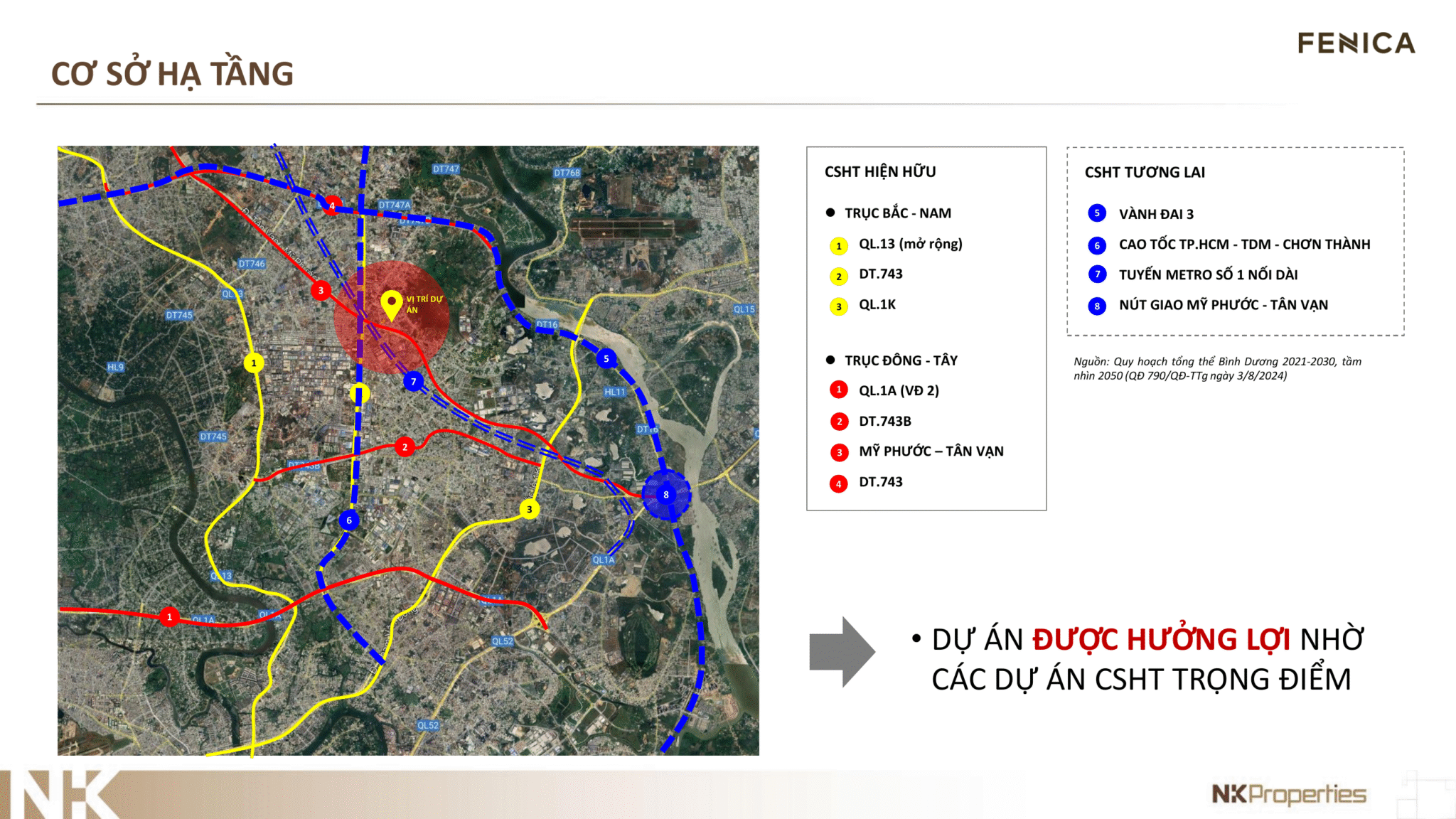 Fenica sở hữu vị trí vàng trên đường Trần Quang Diệu, phường Tân Đông Hiệp, TP.HCM