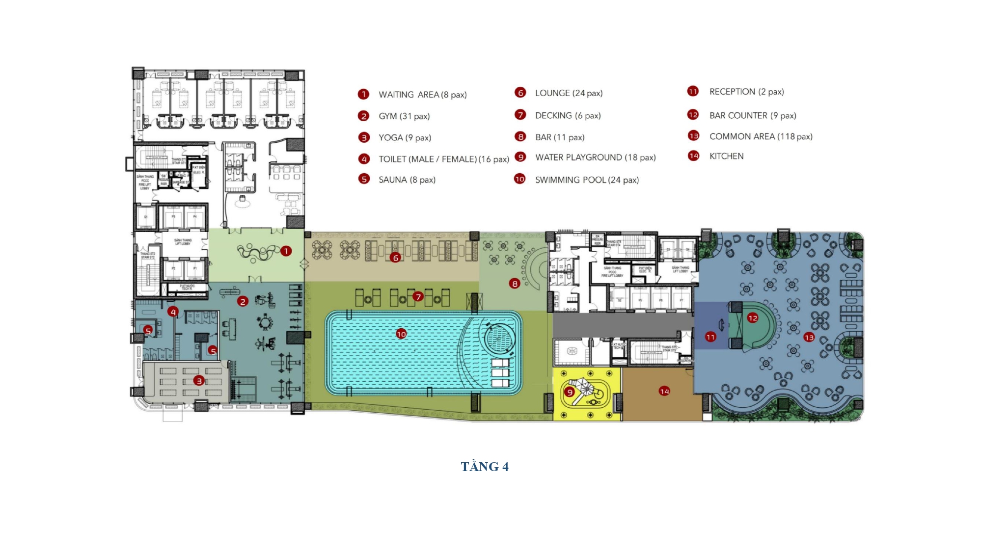 Tiện ích Time Square Đà Nẵng – Chuẩn sống thượng lưu bên sông Hàn