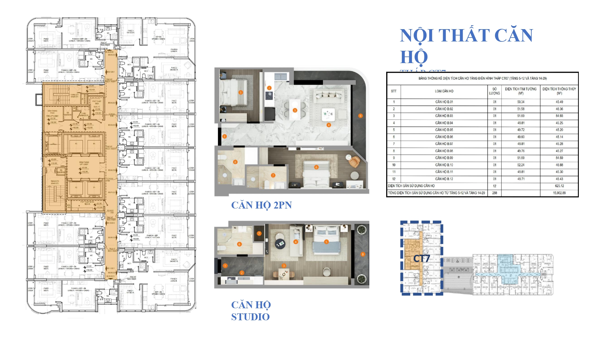 Mặt bằng Time Square Đà Nẵng – Thiết kế tối ưu không gian sống