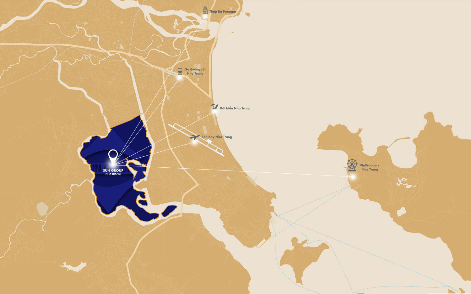 Dự án Charmora City Nha Trang – Khu đô thị ven sông 226ha Sun Group