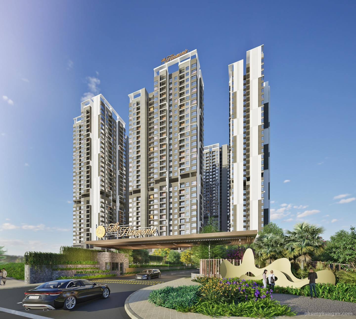 Hình Ảnh Phối Cảnh Dự án Harmonie Phú Mỹ Hưng Bình Dương