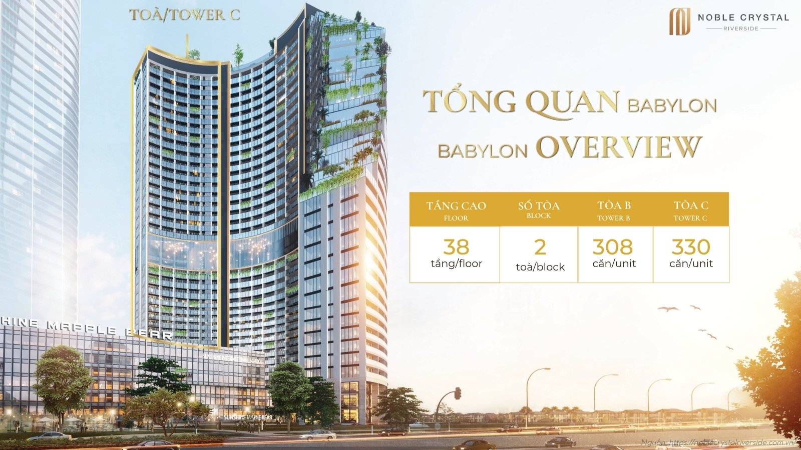 Noble Crystal Riverside (Tên cũ: Sunshine Diamond River)