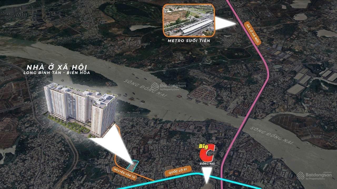 Eco Residence Long Bình 6 Vị trí kế nối nhà ở xã hội Long Bình Tân Đồng Nai