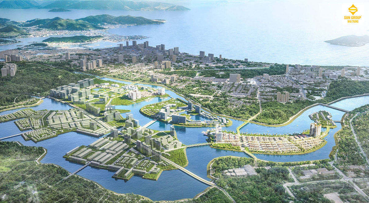 Dự án Charmora City Nha Trang – Khu đô thị ven sông 226ha Sun Group