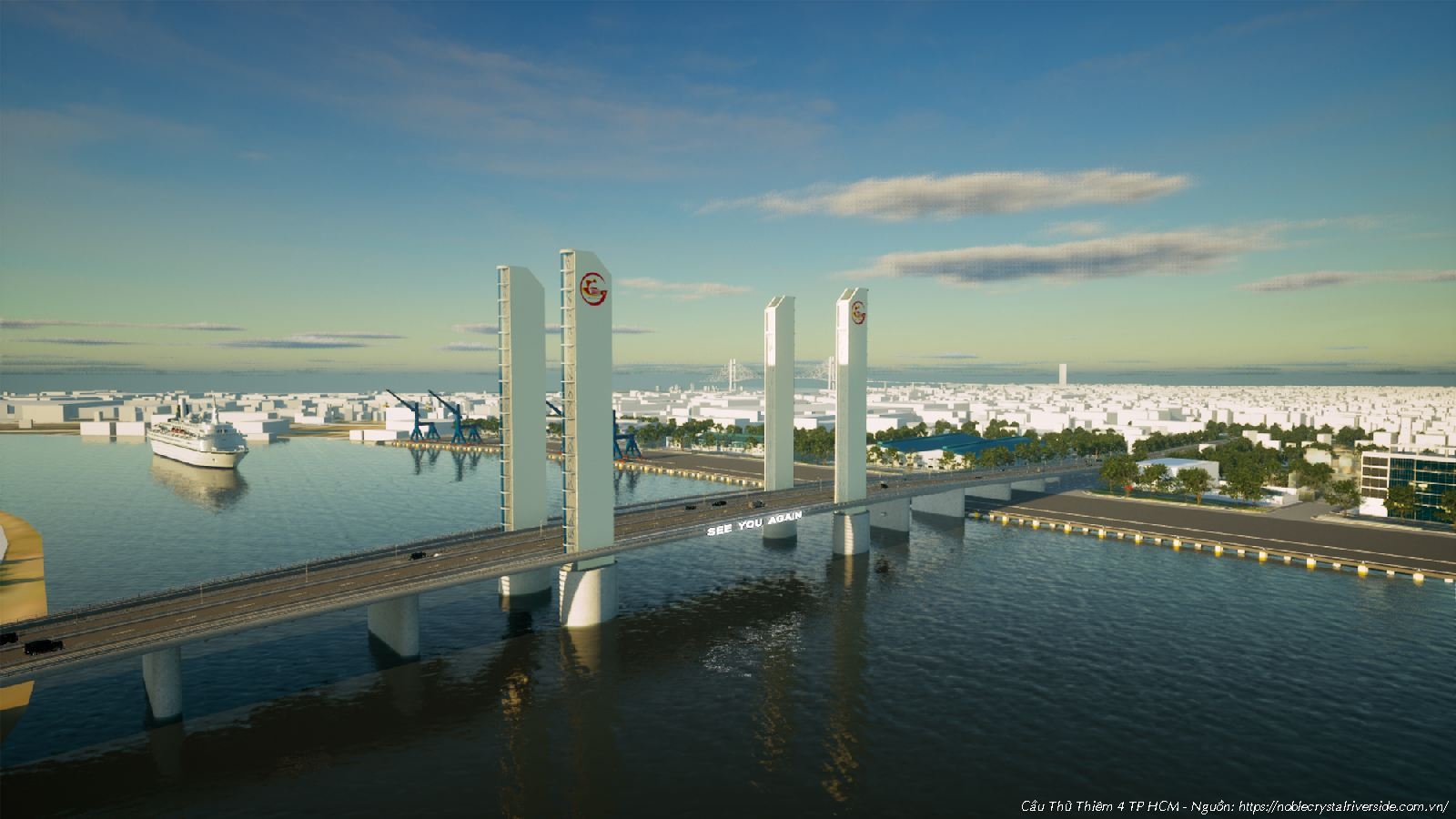 Cầu Thủ Thiêm 4 Tp Hồ Chí Minh