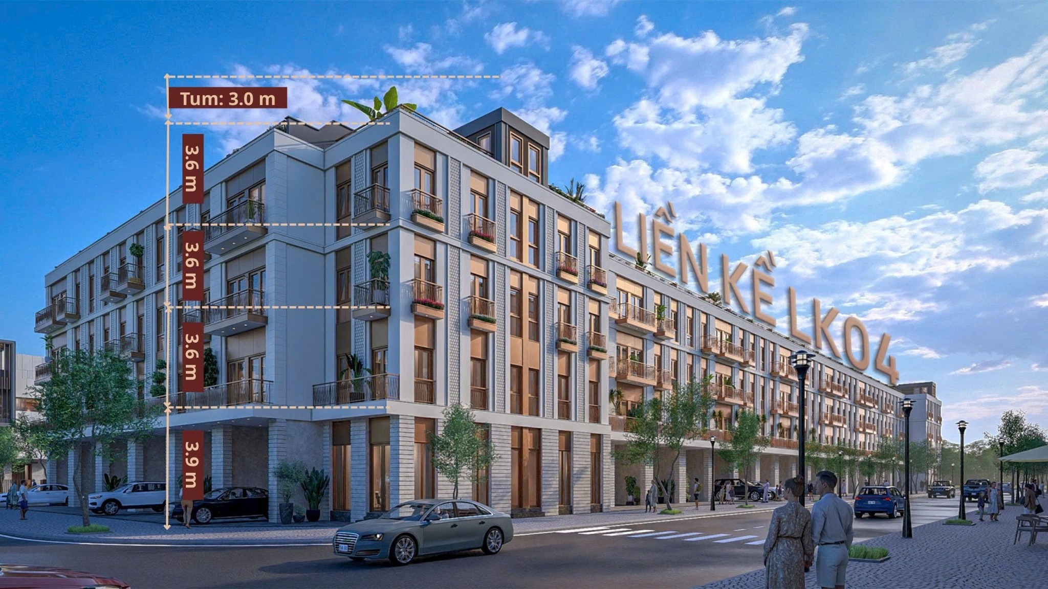 Mặt bằng Cloud Reserve Central