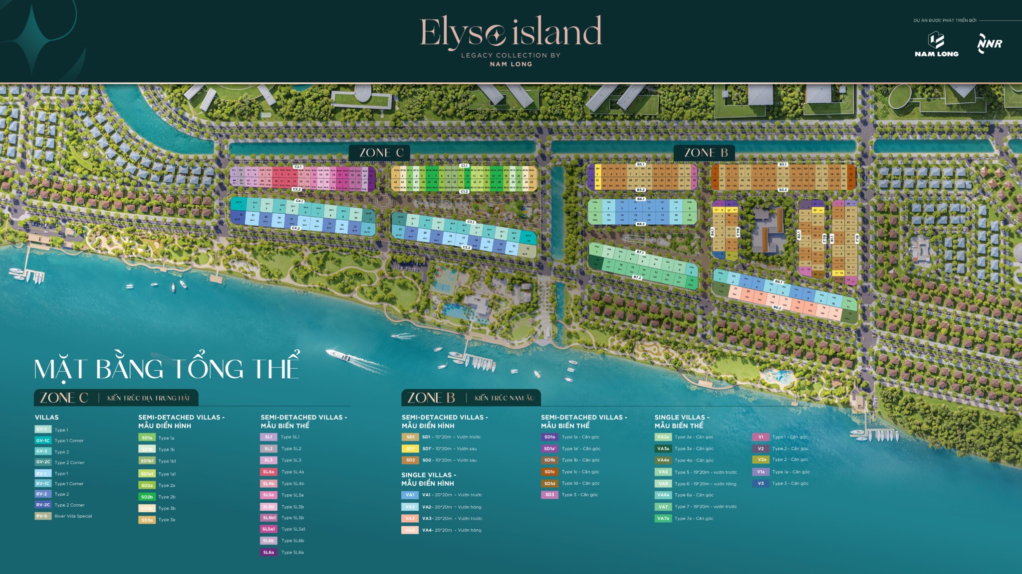 Elyse Island Đại Phước 14 Mặt Bằng Elyse Island Đại Phước