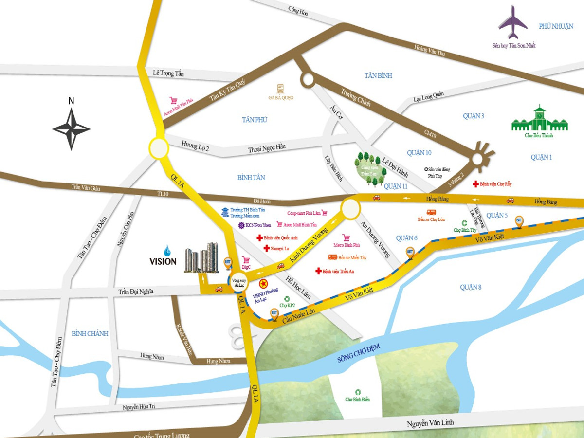 Vị Trí Vision Bình Tân Ở Đâu? Kết Nối, Quy Hoạch & Tiềm Năng Tăng Giá
