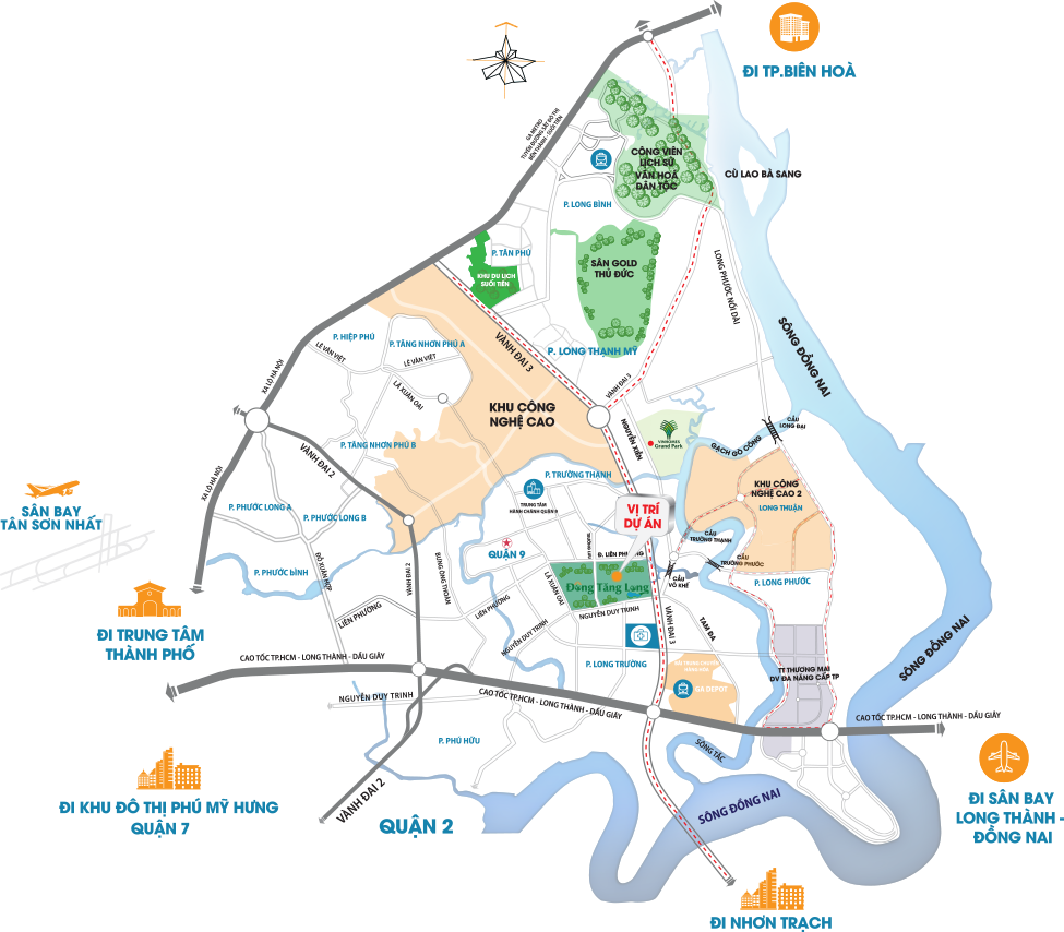 Vị trí Fresia Garden – Chuẩn Sống Hiện Đại Gắn Với Tiềm Năng Tăng Giá