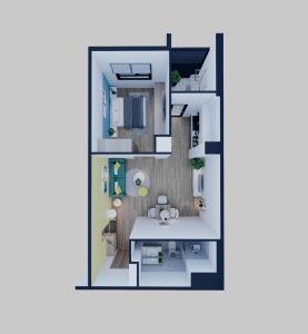 Căn Hộ FPT Plaza 4 17 can ho 1pn fpt plaza 4