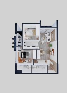 Căn Hộ FPT Plaza 4 16 can ho 2pn fpt plaza 4