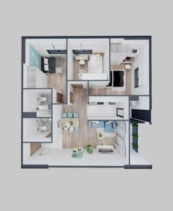 Căn Hộ FPT Plaza 4 15 can ho 3pn fpt plaza 4