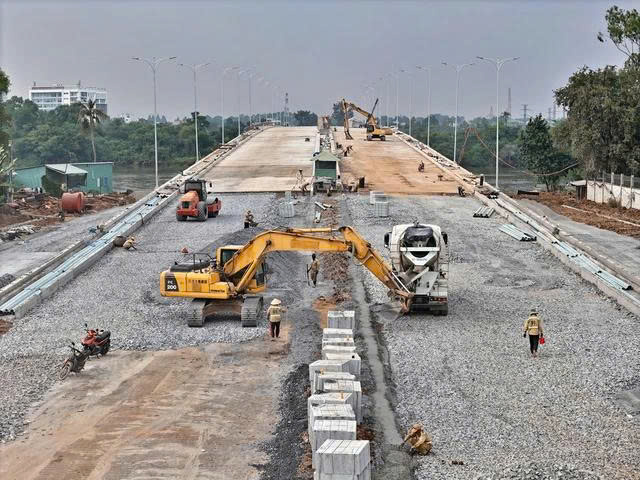 Hiện trạng thi công dự án hạ tầng 1.500 tỷ đồng đi qua “siêu phường” ở Đồng Nai 1 du an duong truc trung tam tp bien hoa 1