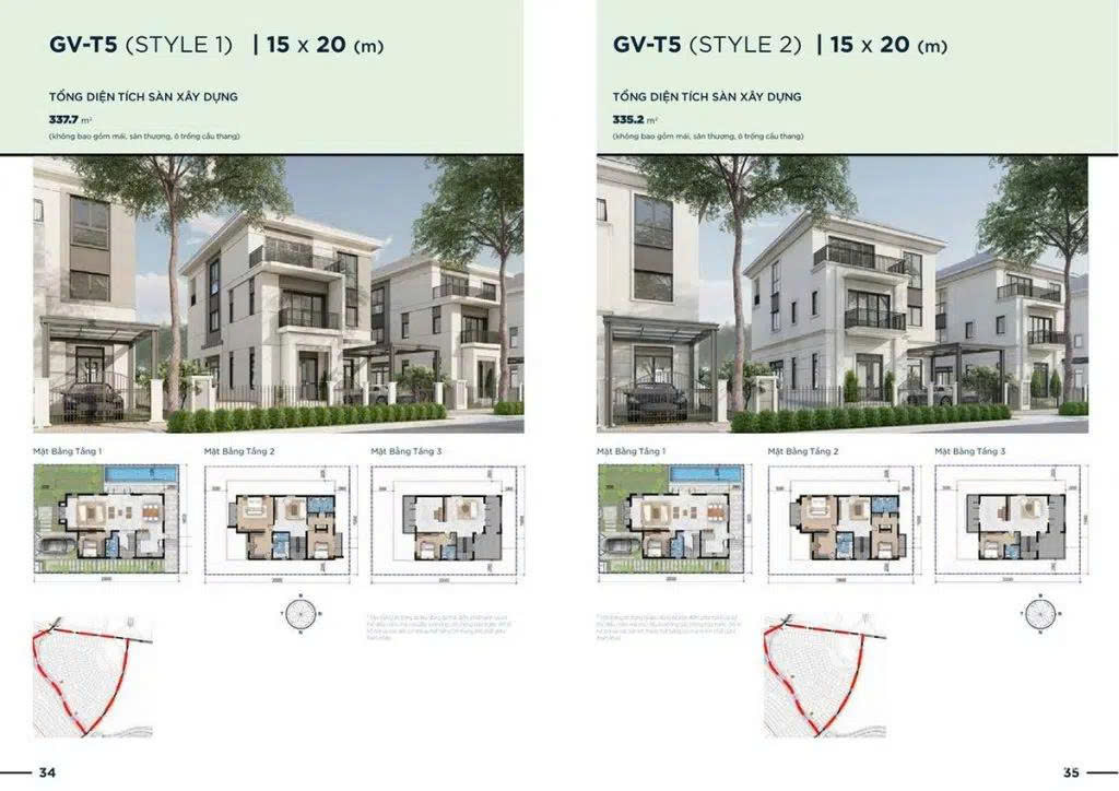 Ever Green 1 Aqua City - Tuyệt tác biệt thự ven sông, sống xanh giữa lòng Biên Hoà 8 mat bang tong the phan khu 2