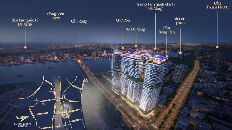 Vị trí  The Legend City Đà Nẵng