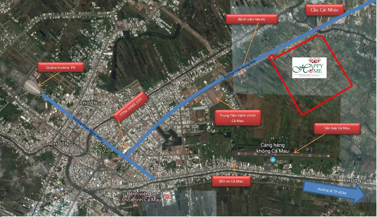 Happy Home Cà Mau: Thông tin dự án & cập nhật mới nhất
