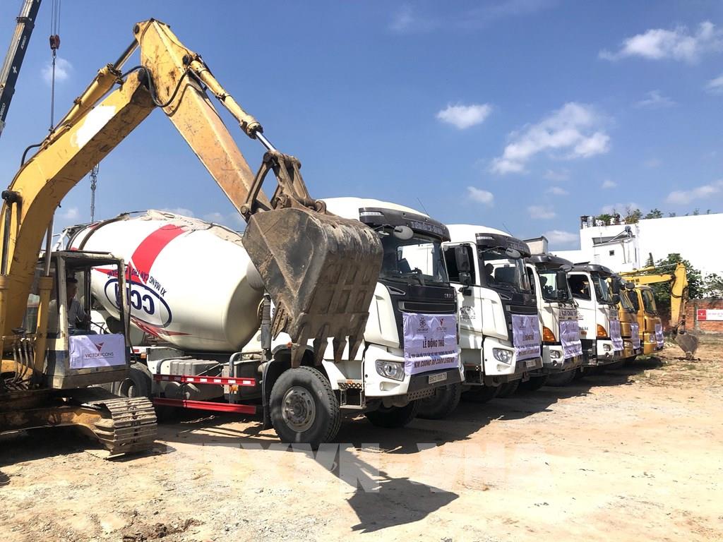 Dự Án Cara Legend 15 Quang cảnh lễ động thổ dự án Tổ hợp Căn hộ cao cấp kết hợp thương mại dịch vụ Kim Cương Đỏ - Cara Legend.