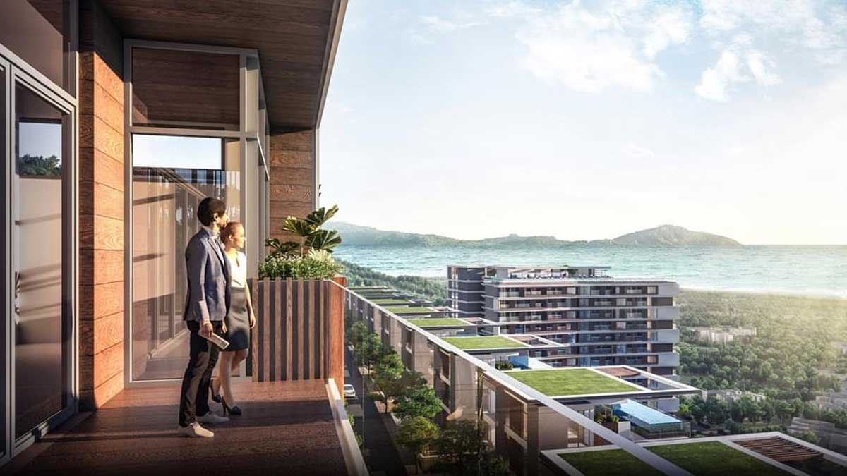 View tu Biet thu The Nui Vung Tau