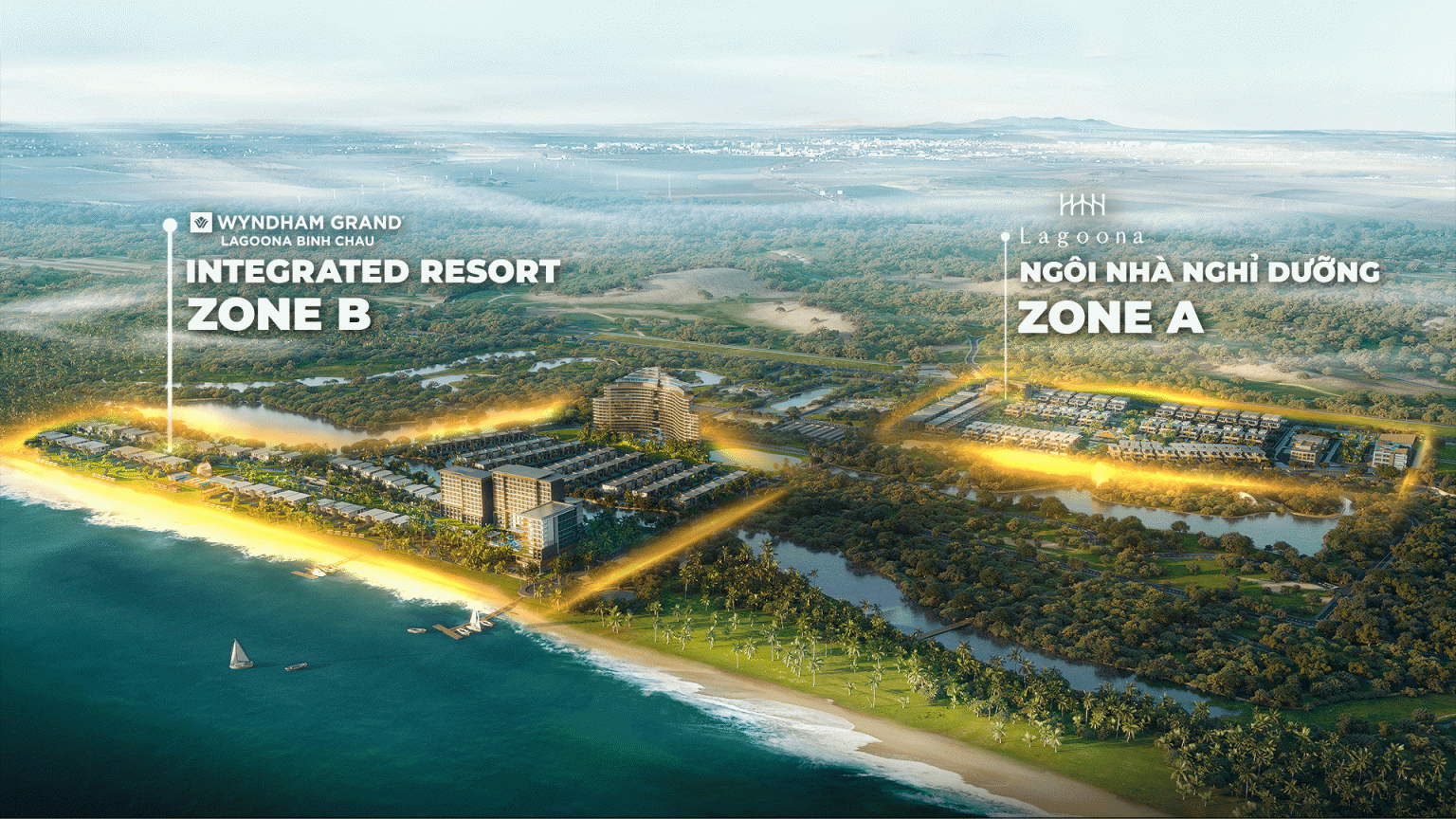 Mặt bằng Lagoona Bình Châu – Khu Nghỉ Dưỡng Sinh Thái Biển Suối Khoáng