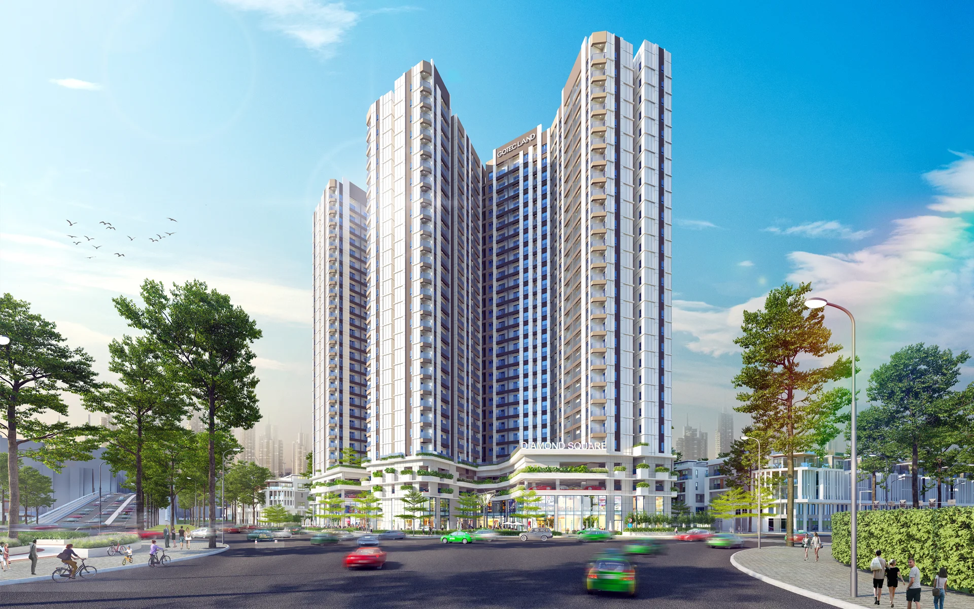 Diamond Square – Tâm Điểm Sống Hiện Đại & Đầu Tư Giá Trị