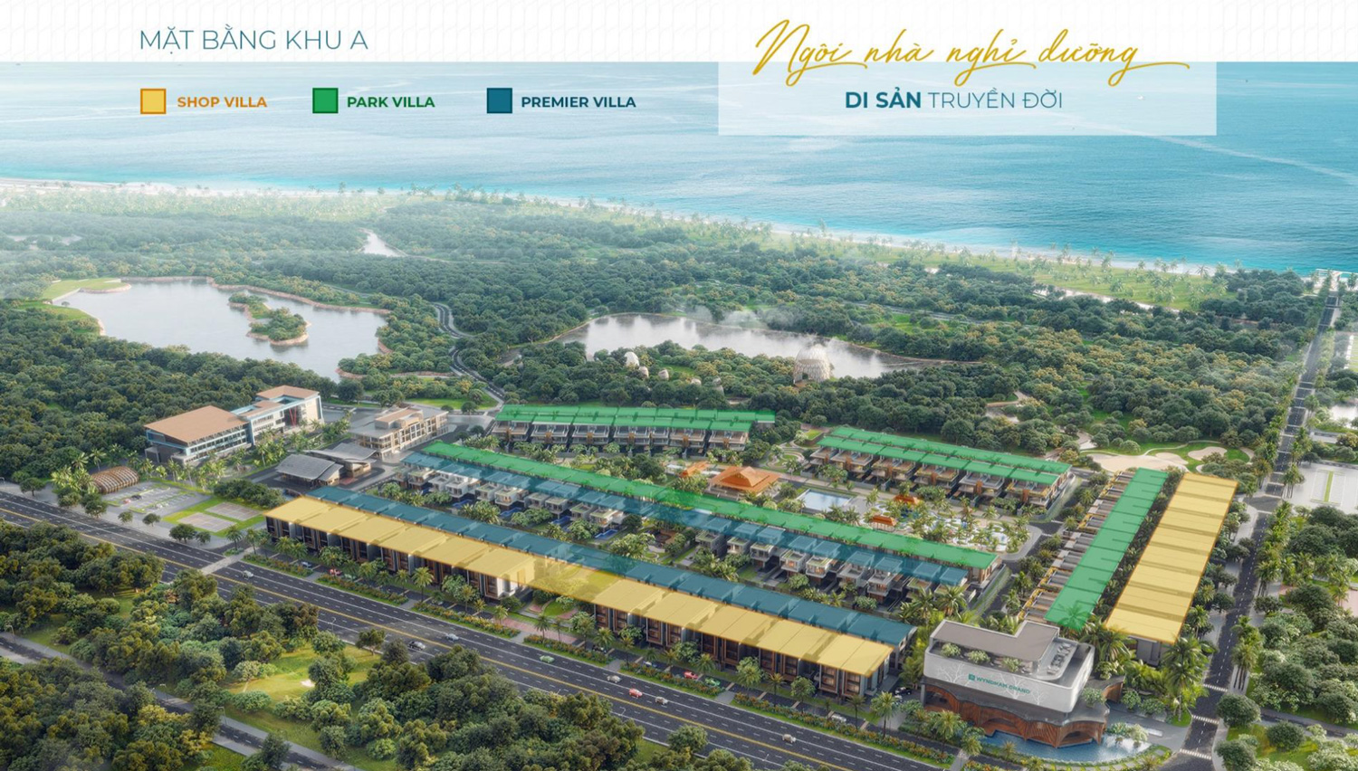 Mặt bằng Lagoona Bình Châu – Khu Nghỉ Dưỡng Sinh Thái Biển Suối Khoáng