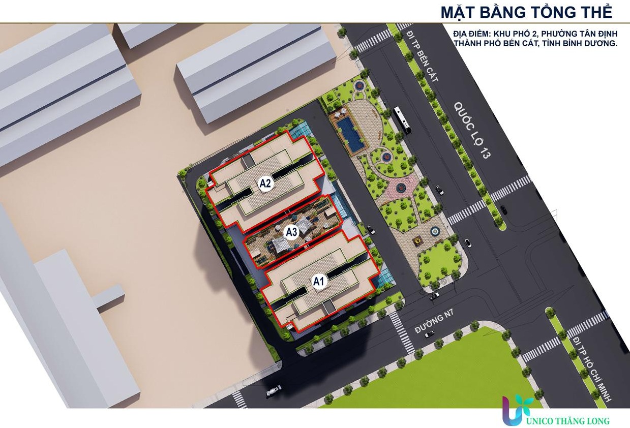 phoi canh UNICO Thang Long Tan Dinh compressed hinh anh 7