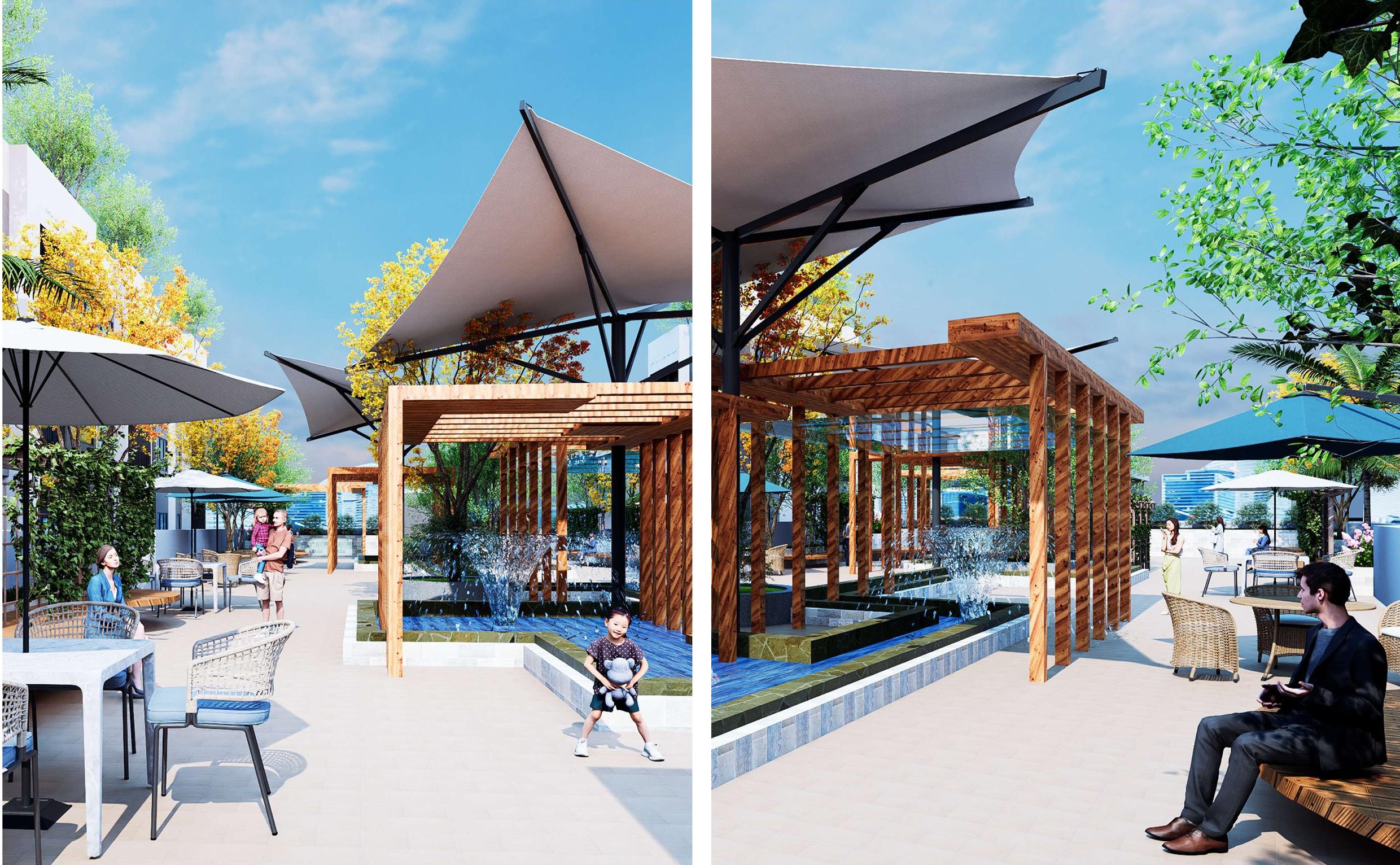 phoi canh UNICO Thang Long tien ich