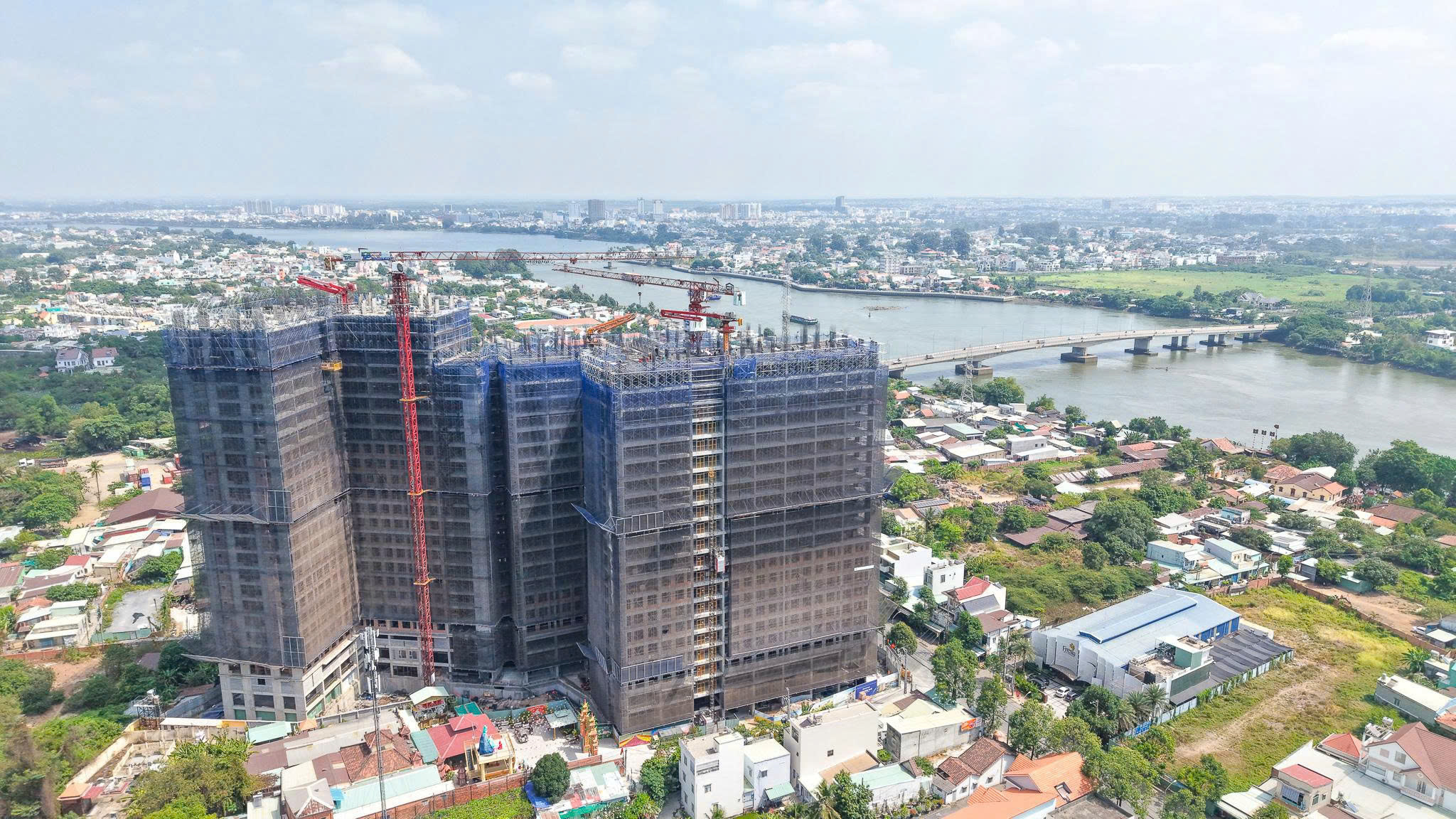 Cập nhật tiến độ dự án Fresia Riverside ngày 30/3/2026 1 Cap nhat tien do du an Nut giao Tan Van 1 1