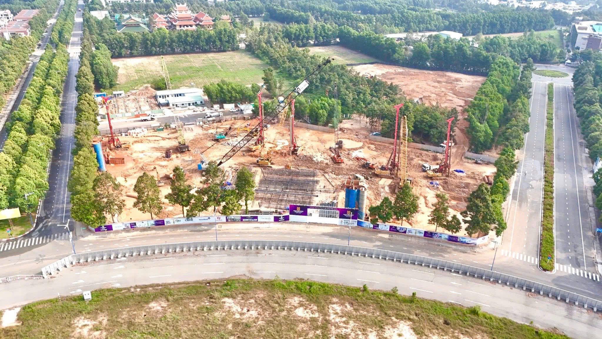 Tiến Độ Mekong Grand Plaza – Tâm Điểm Đầu Tư Bất Động Sản