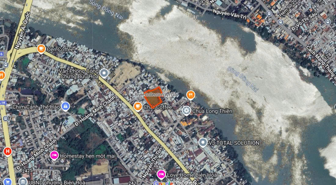 Vị trí dự án căn hộ River Collection Biên Hòa